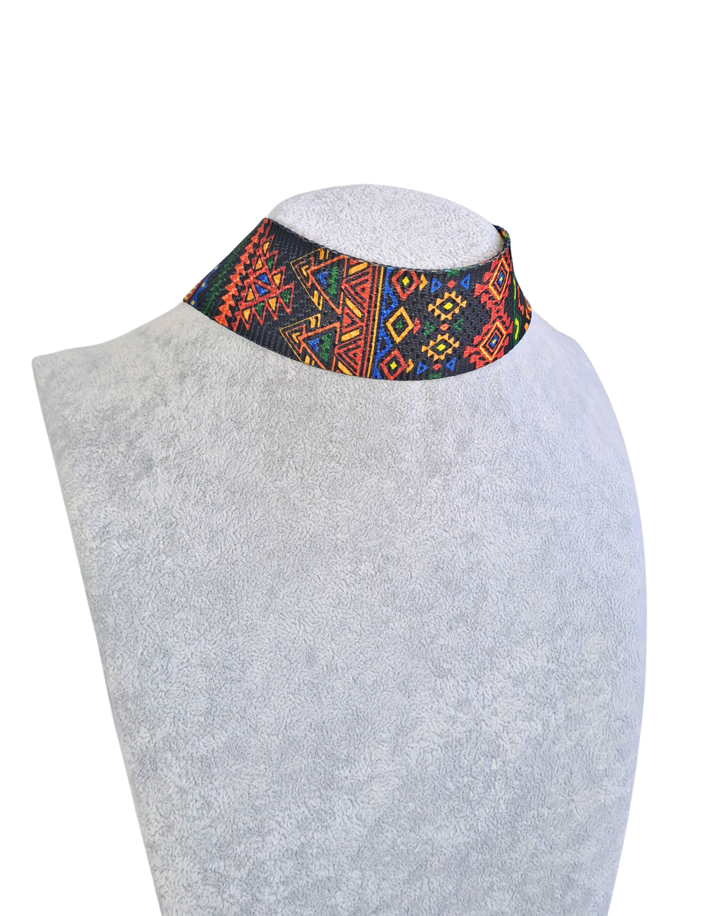 African Tribal Multicolor Choker