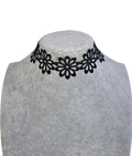 Black flower Choker