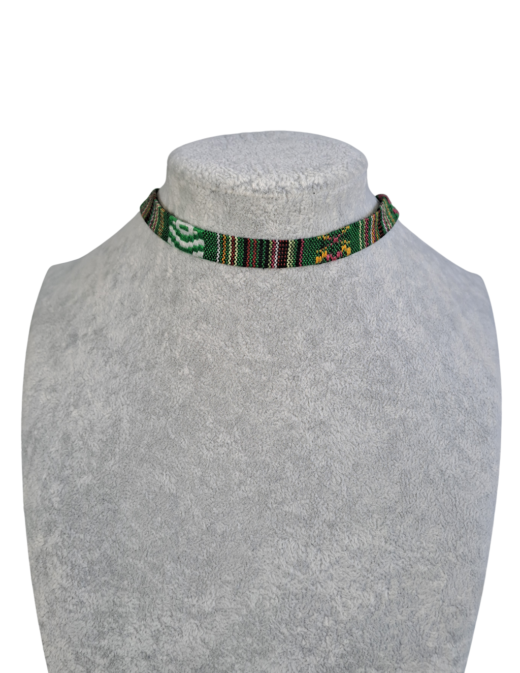 Green Checkered Choker