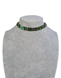 Green Checkered Choker