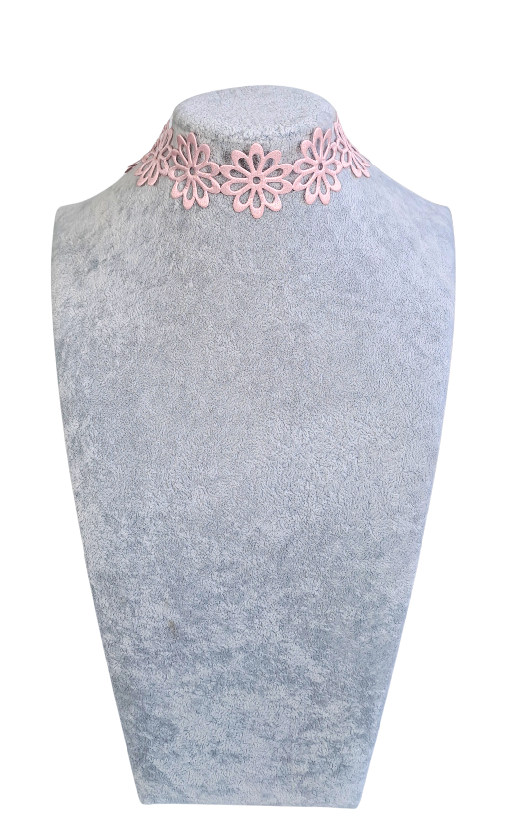 Pink Flower Choker