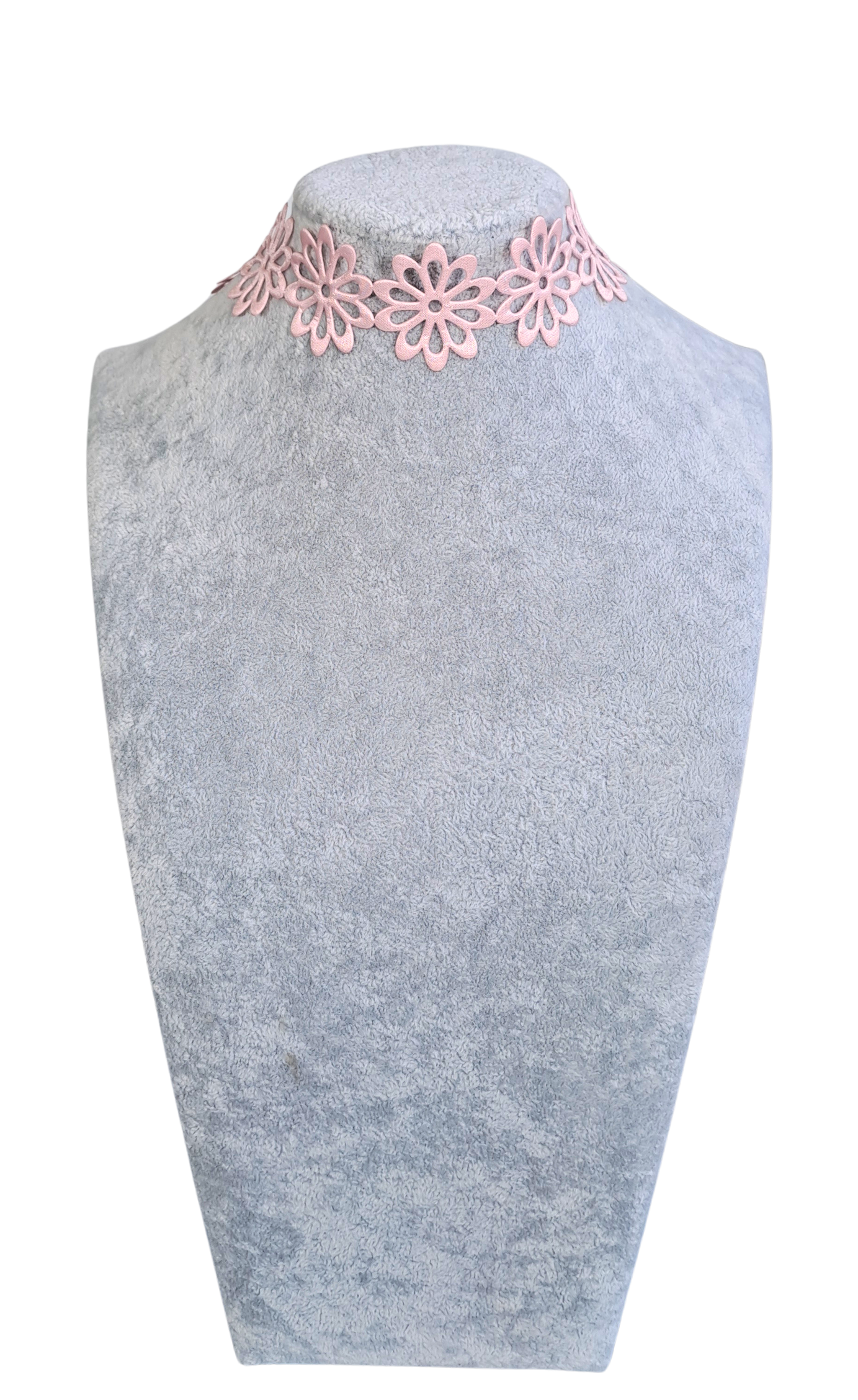 Pink Flower Choker